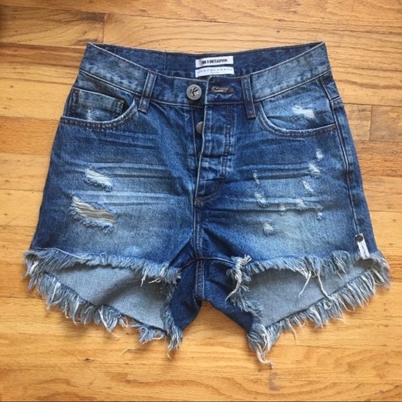 one teaspoon high waist bonita shorts - Picture 1 of 2